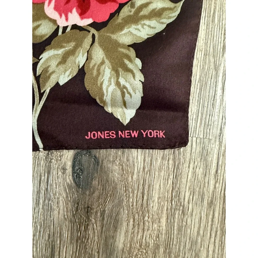 Jones New York Floral Silk Scarf‎ | 52